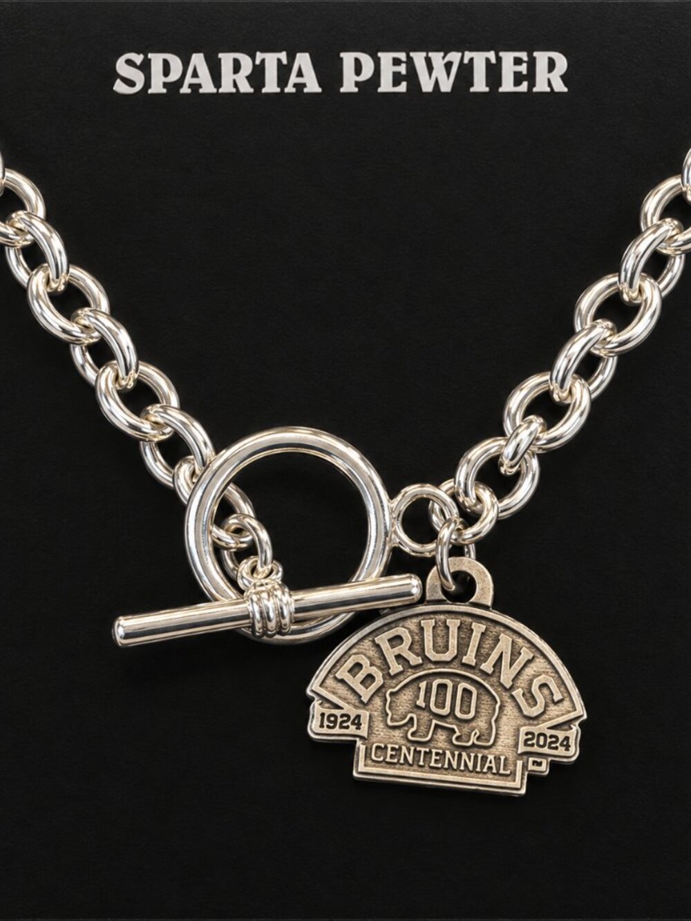 NWT Boston Bruins 100th Anniversary Centennial Charm Bracelet